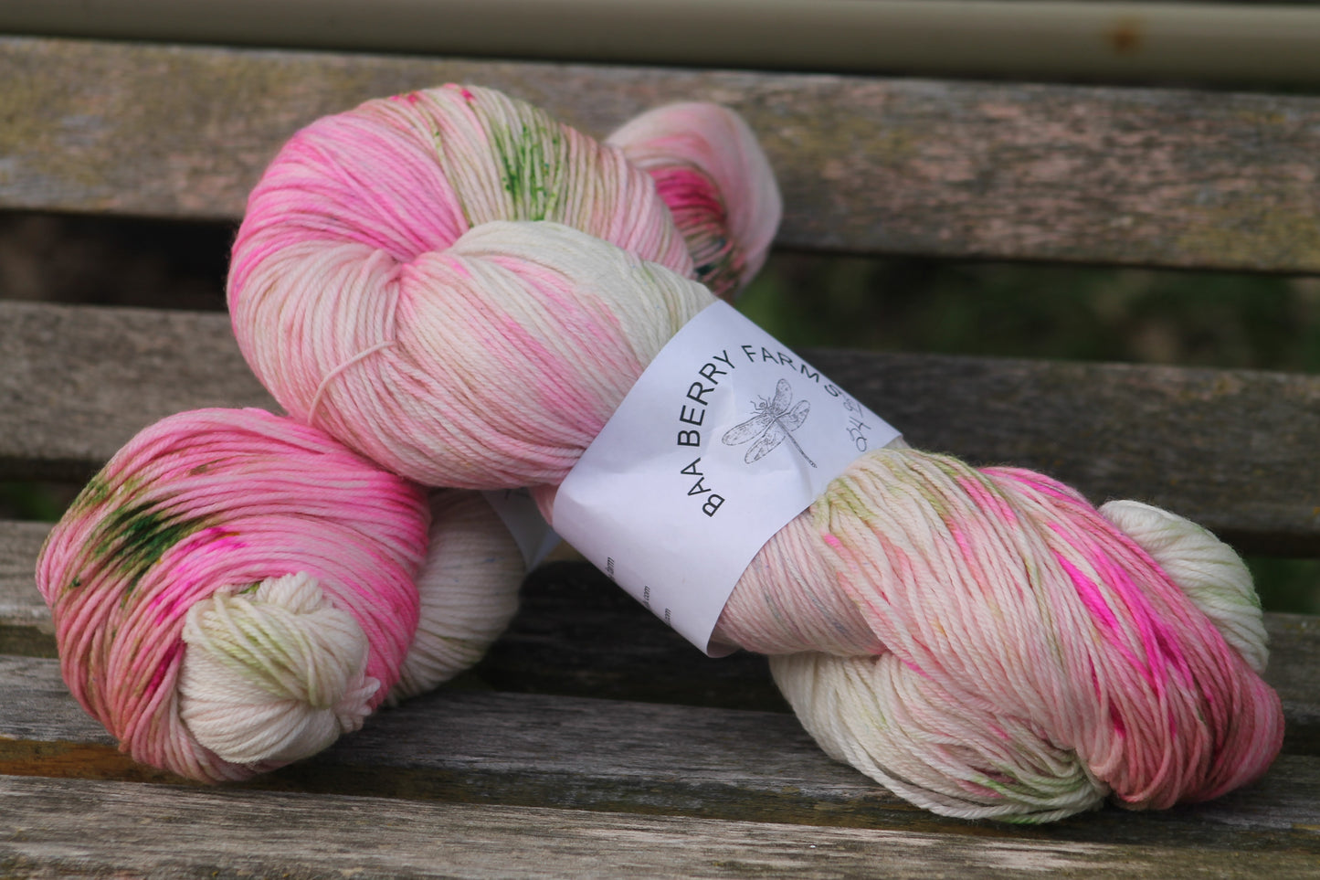 Sock/ fingering weight yarn, Tea Rose