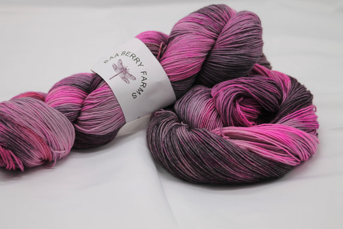 Sock/ fingering weight yarn, Good and Plenty