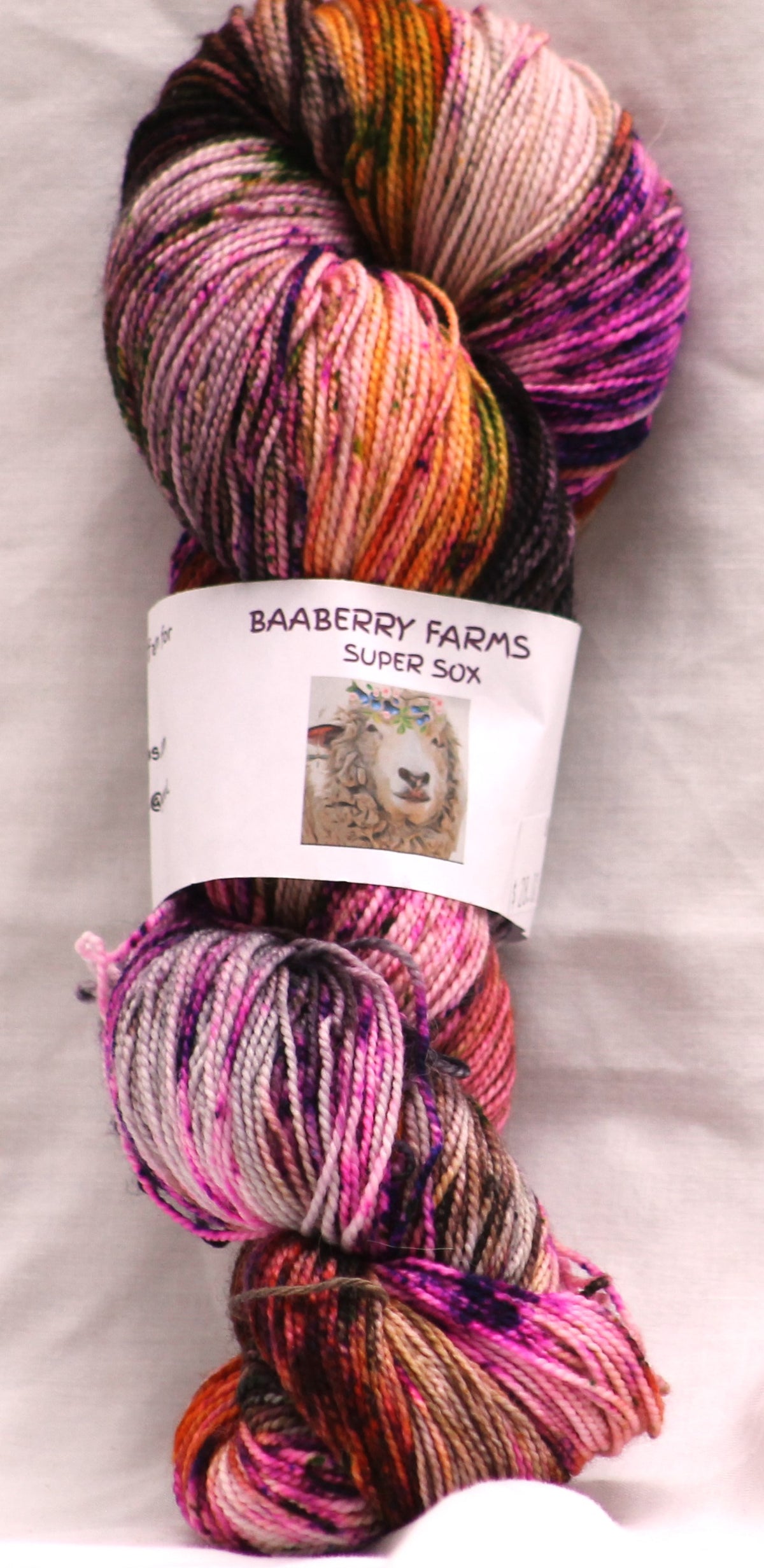 Sock/ fingering weight yarn, I'm Your Huckleberry